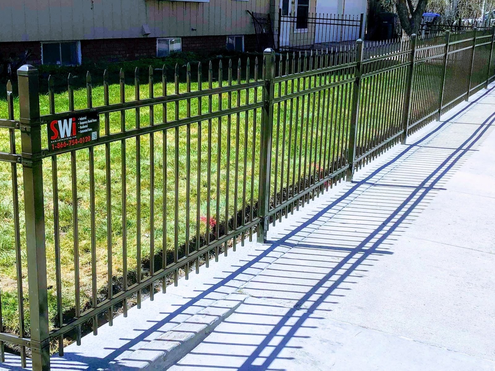 Wyoming Aluminum Residential Fence Project