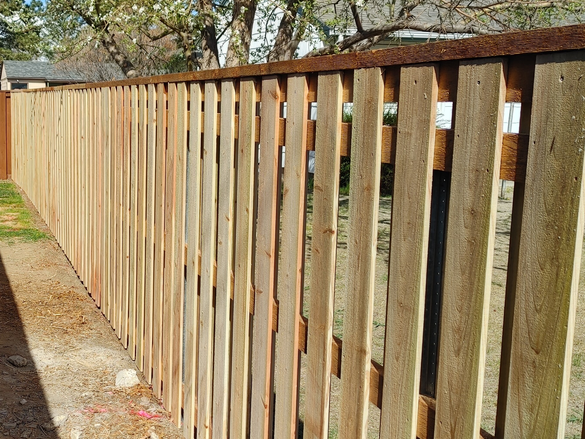 Wyoming Residential Cedar Fence Project