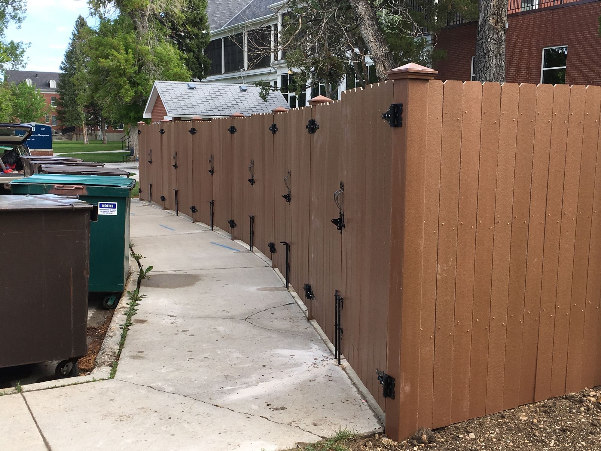 Wyoming Vinyl Fence Project